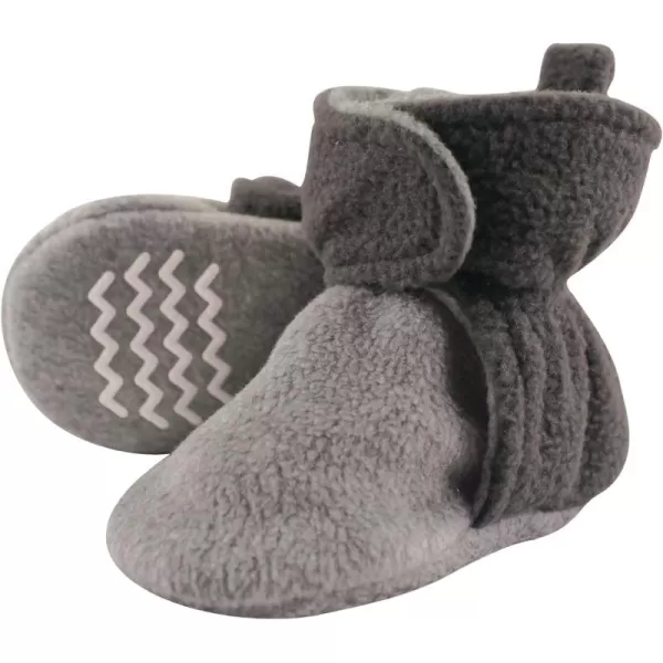 Hudson Baby Unisex-Child Cozy Fleece Booties Slipper Sock
