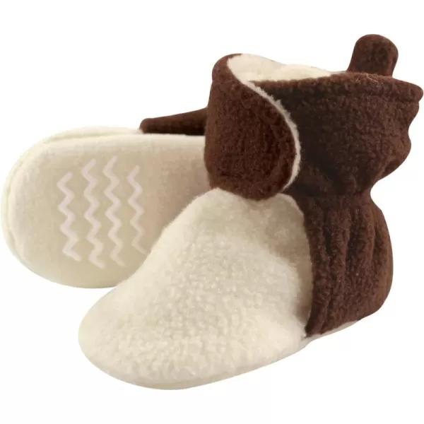 Hudson Baby Unisex-Child Cozy Fleece Booties Slipper Sock