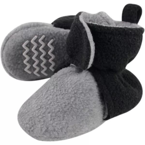 Hudson Baby Unisex-Child Cozy Fleece Booties Slipper Sock