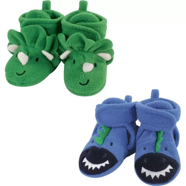 Hudson Baby Unisex-Child Cozy Fleece Booties Slipper Sock