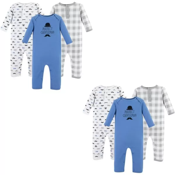 Hudson Baby baby-girls Cotton Coveralls