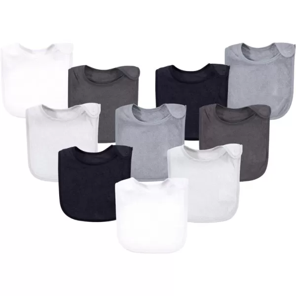 Hudson Baby unisex-baby Rayon from Bamboo Terry Bibs