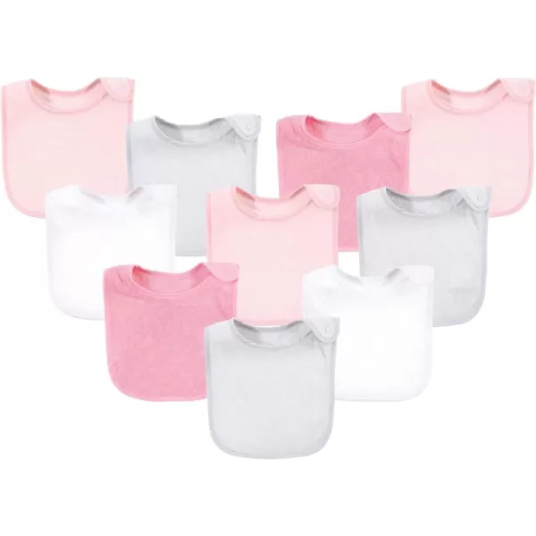 Hudson Baby unisex-baby Rayon from Bamboo Terry Bibs