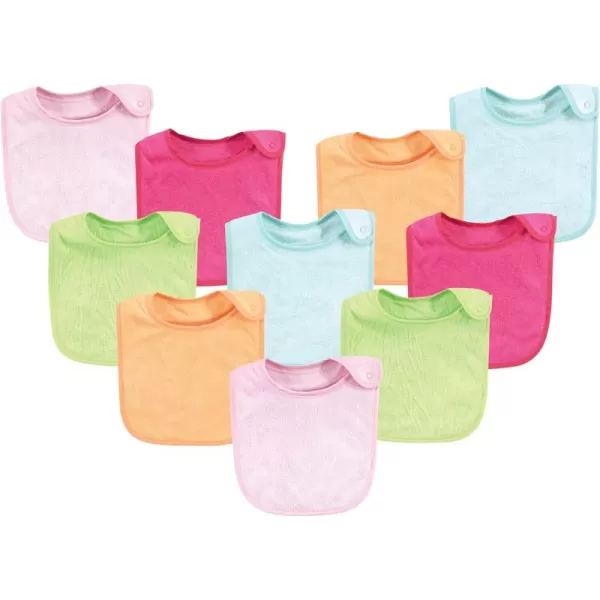 Hudson Baby unisex-baby Rayon from Bamboo Terry Bibs