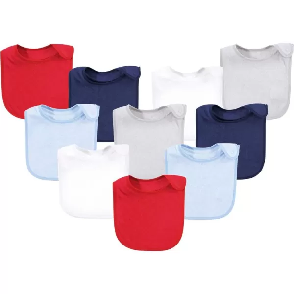 Hudson Baby unisex-baby Rayon from Bamboo Terry Bibs