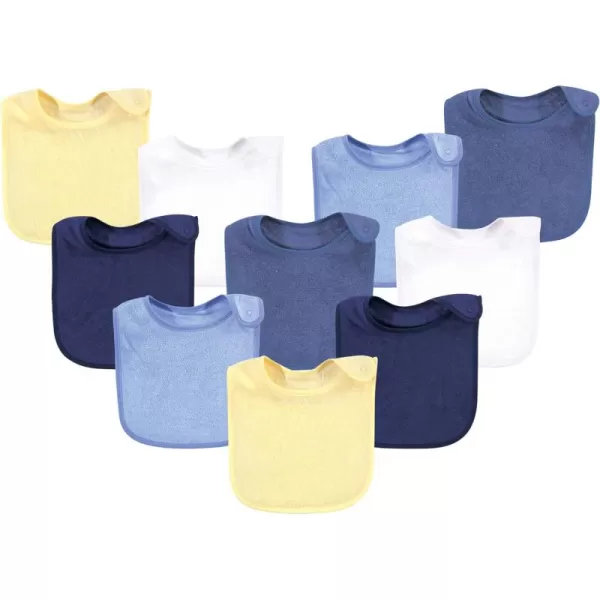 Hudson Baby unisex-baby Rayon from Bamboo Terry Bibs