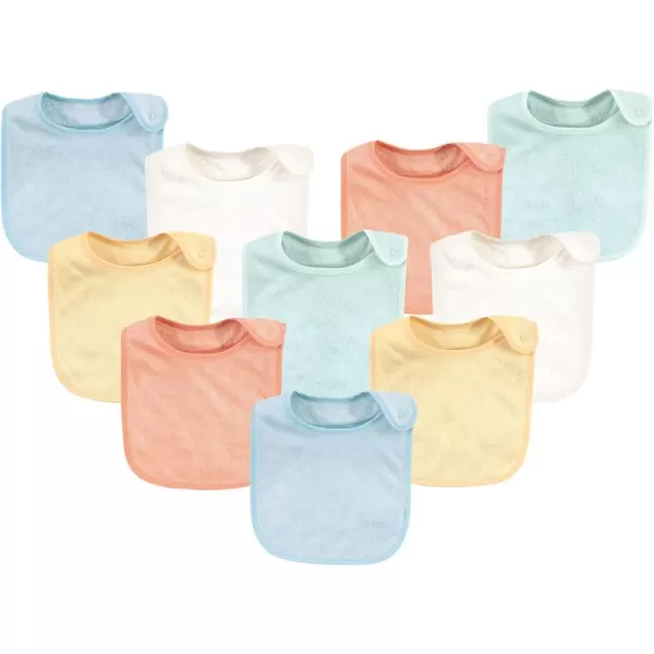 Hudson Baby unisex-baby Rayon from Bamboo Terry Bibs