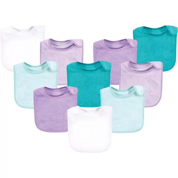 Hudson Baby unisex-baby Rayon from Bamboo Terry Bibs