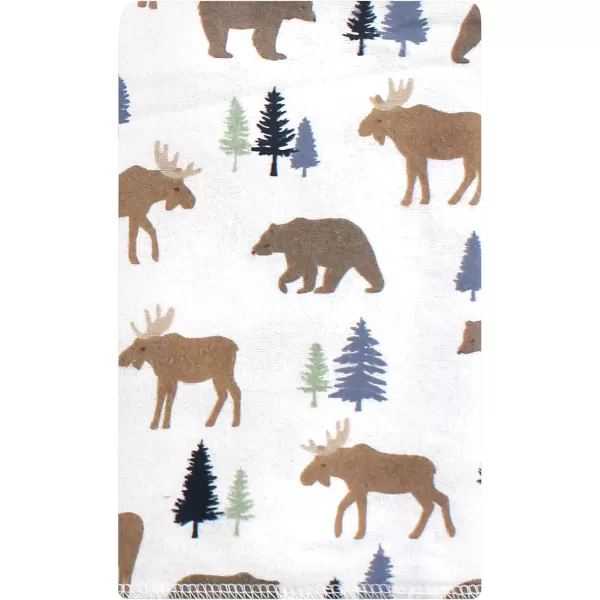 Hudson Baby Unisex Baby Cotton Flannel Burp Cloths, Lemons, One Size