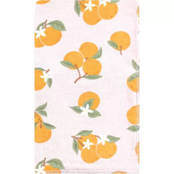 Hudson Baby Unisex Baby Cotton Flannel Burp Cloths, Lemons, One Size