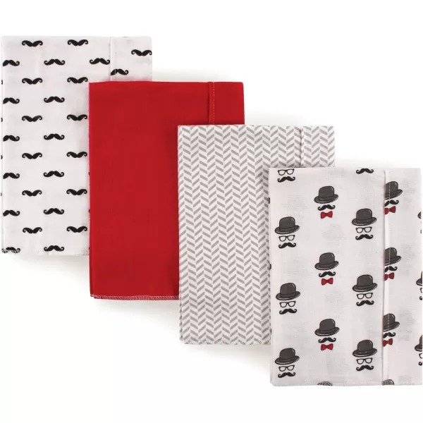 Hudson Baby Unisex Baby Cotton Flannel Burp Cloths, Lemons, One Size