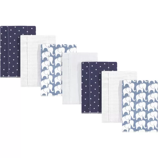 Hudson Baby Unisex Baby Cotton Flannel Burp Cloths, Lemons, One Size