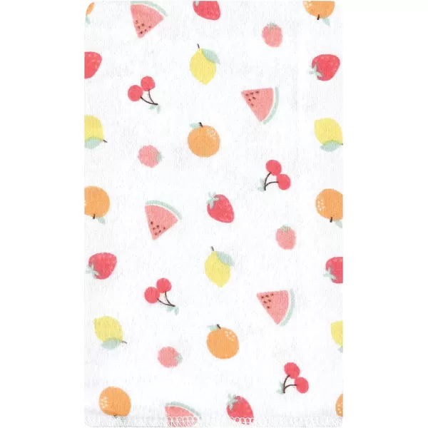 Hudson Baby Unisex Baby Cotton Flannel Burp Cloths, Lemons, One Size