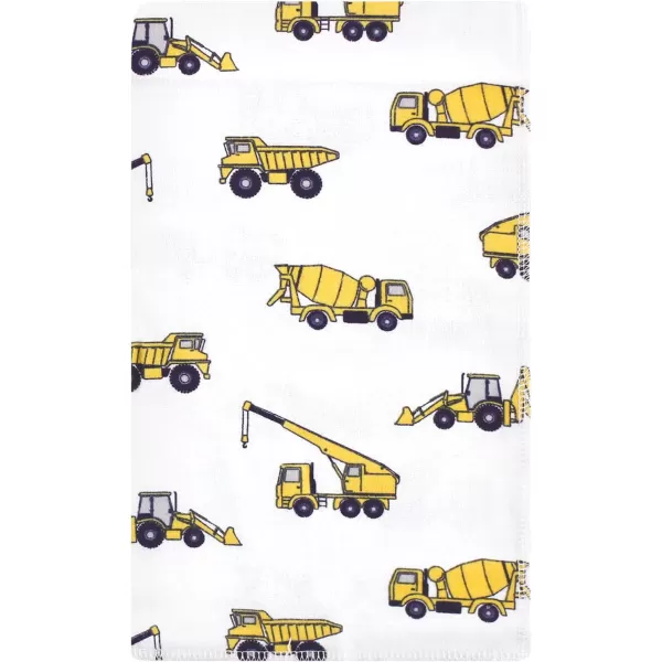 Hudson Baby Unisex Baby Cotton Flannel Burp Cloths, Lemons, One Size