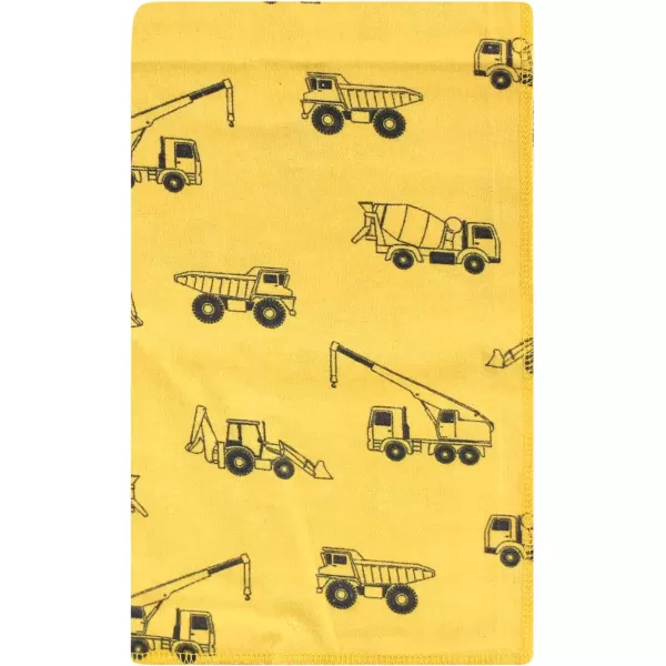 Hudson Baby Unisex Baby Cotton Flannel Burp Cloths, Lemons, One Size