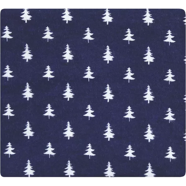 Hudson Baby Unisex Baby Cotton Flannel Receiving Blankets, Christmas Scene, One Size