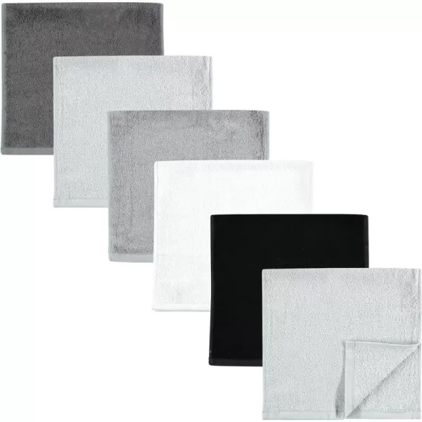 Hudson Baby Baby Rayon from Bamboo Burpcloth 6pk, Tropical, One Size