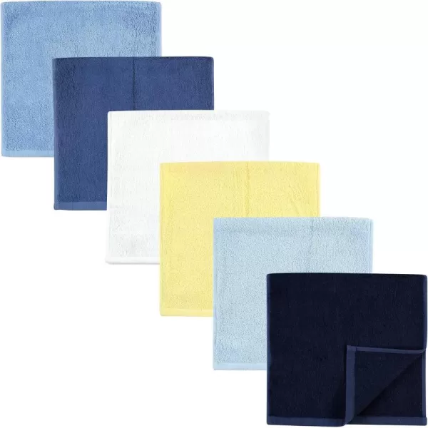 Hudson Baby Baby Rayon from Bamboo Burpcloth 6pk, Tropical, One Size