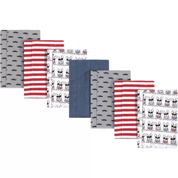 Hudson Baby Unisex Baby Cotton Flannel Burp Cloths, Lemons, One Size