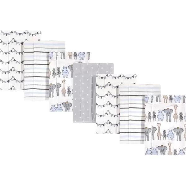 Hudson Baby Unisex Baby Cotton Flannel Burp Cloths, Lemons, One Size