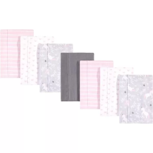 Hudson Baby Unisex Baby Cotton Flannel Burp Cloths, Lemons, One Size