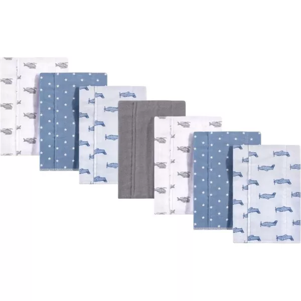 Hudson Baby Unisex Baby Cotton Flannel Burp Cloths, Lemons, One Size