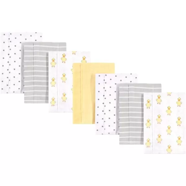 Hudson Baby Unisex Baby Cotton Flannel Burp Cloths, Lemons, One Size