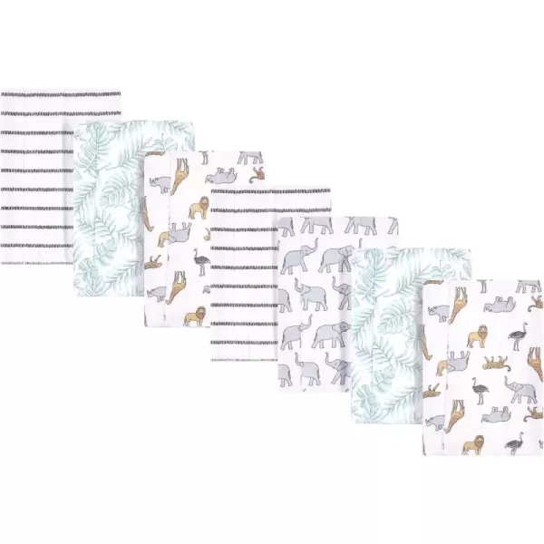 Hudson Baby Unisex Baby Cotton Flannel Burp Cloths, Lemons, One Size