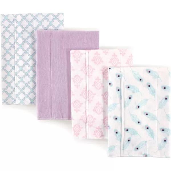 Hudson Baby Unisex Baby Cotton Flannel Burp Cloths, Lemons, One Size