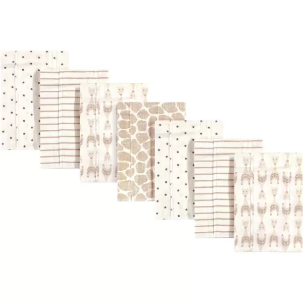 Hudson Baby Unisex Baby Cotton Flannel Burp Cloths, Lemons, One Size