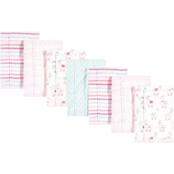 Hudson Baby Unisex Baby Cotton Flannel Burp Cloths, Lemons, One Size