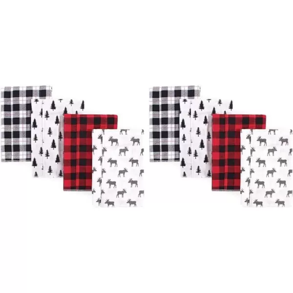 Hudson Baby Unisex Baby Cotton Flannel Burp Cloths, Lemons, One Size