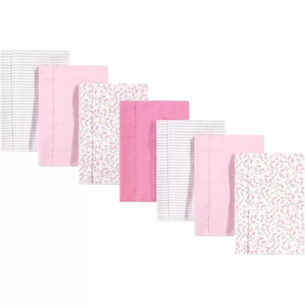 Hudson Baby Unisex Baby Cotton Flannel Burp Cloths, Lemons, One Size