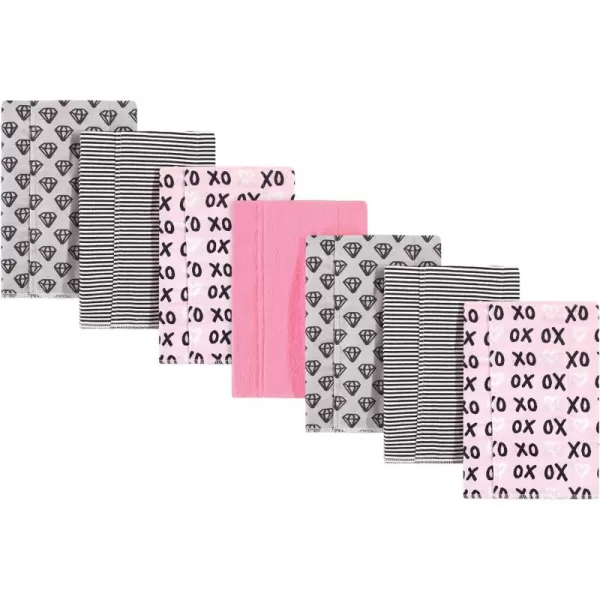 Hudson Baby Unisex Baby Cotton Flannel Burp Cloths, Lemons, One Size