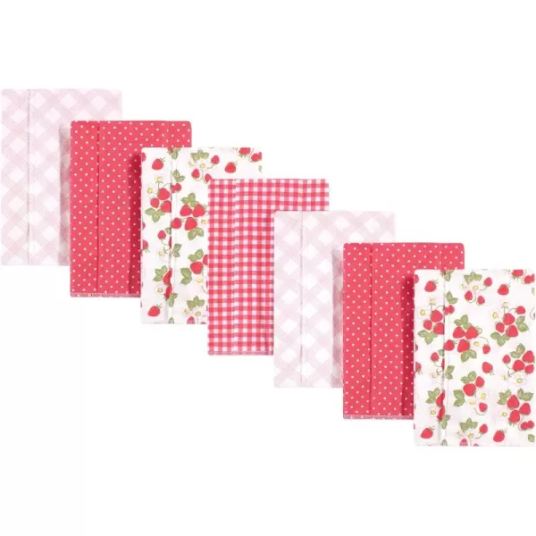 Hudson Baby Unisex Baby Cotton Flannel Burp Cloths, Lemons, One Size