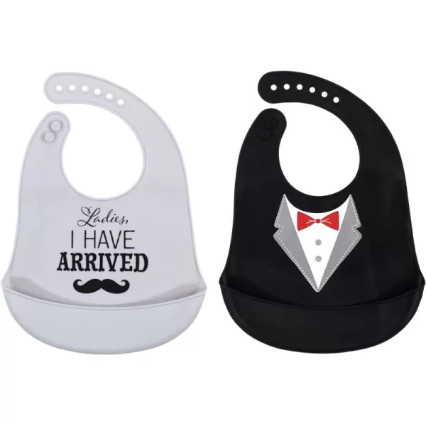 Hudson Baby Unisex Baby Silicone Bibs
