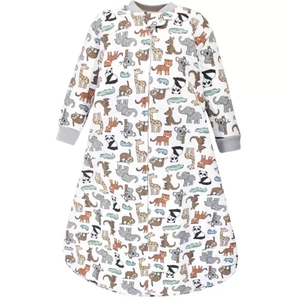 Hudson Baby Unisex BabyPremium Quilted Long Sleeve Sleeping Bag and Wearable Blanket