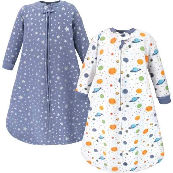 Hudson Baby Unisex BabyPremium Quilted Long Sleeve Sleeping Bag and Wearable Blanket