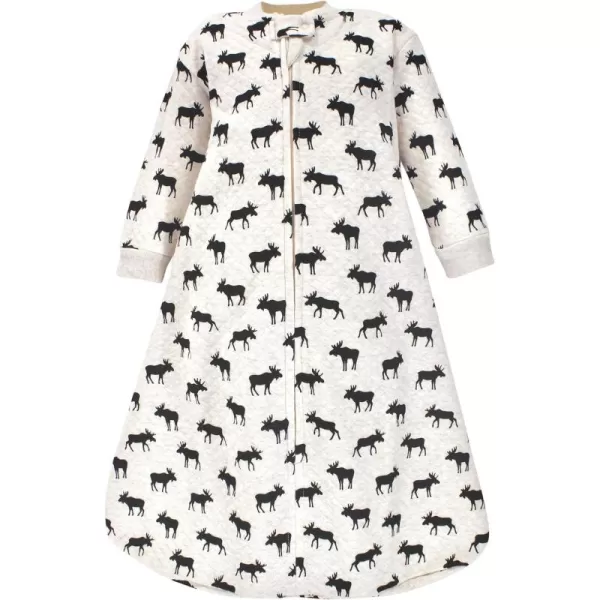 Hudson Baby Unisex BabyPremium Quilted Long Sleeve Sleeping Bag and Wearable Blanket