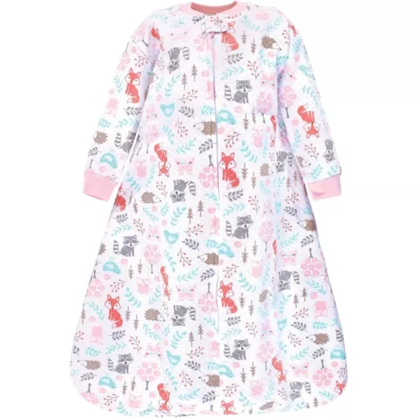 Hudson Baby Unisex BabyPremium Quilted Long Sleeve Sleeping Bag and Wearable Blanket