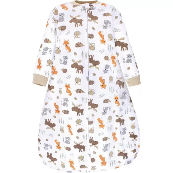 Hudson Baby Unisex BabyPremium Quilted Long Sleeve Sleeping Bag and Wearable Blanket