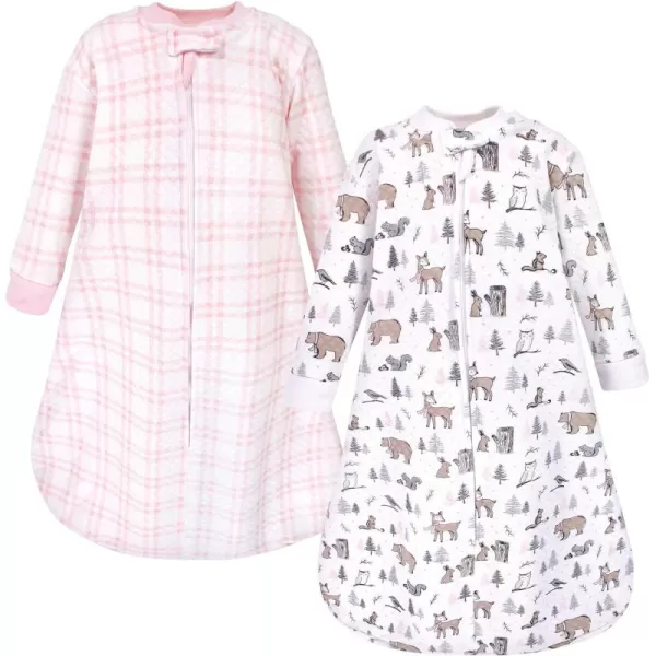 Hudson Baby Unisex BabyPremium Quilted Long Sleeve Sleeping Bag and Wearable Blanket