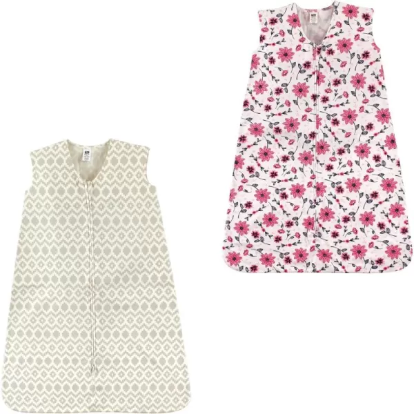 Hudson Baby unisex-baby Cotton Sleeveless Wearable Sleeping Bag, Sack, Blanket