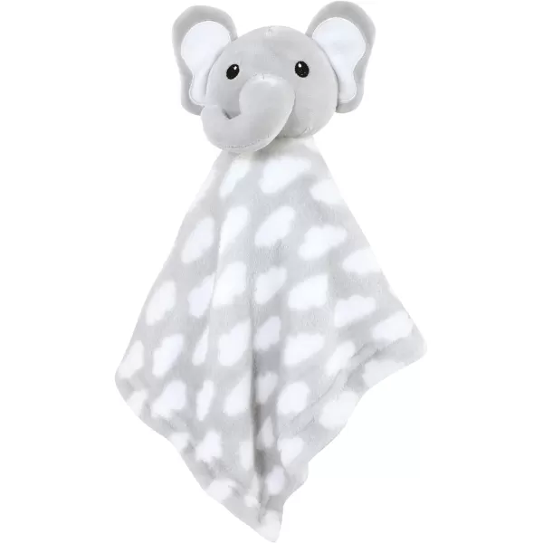 Hudson Baby Baby Girls' Flannel Plush Sleep and Play and Security Toy