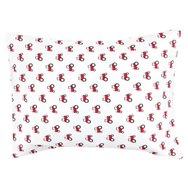 Hudson Baby Unisex Baby and Toddler Cotton Toddler Pillow Case, Heather Light Blue Cloud, One Size