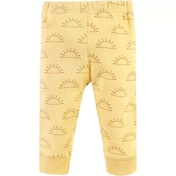 Hudson Baby baby-girls Unisex Baby Cotton Bodysuit and Pant Set, Kind Human, 0-3 Months