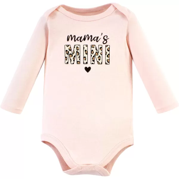 Hudson Baby baby-girls Unisex Baby Cotton Bodysuit and Pant Set, Leopard Hearts, 18-24 Months