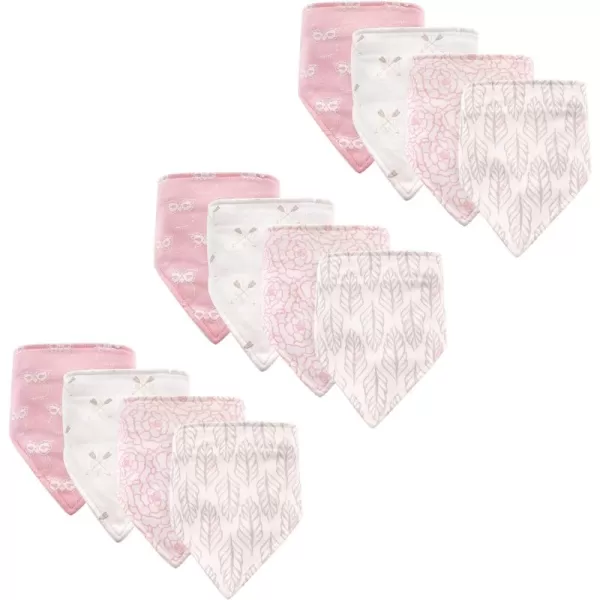 Hudson Baby Unisex Baby Cotton Bandana Bibs