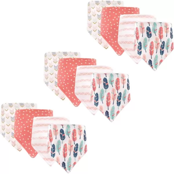 Hudson Baby Unisex Baby Cotton Bandana Bibs