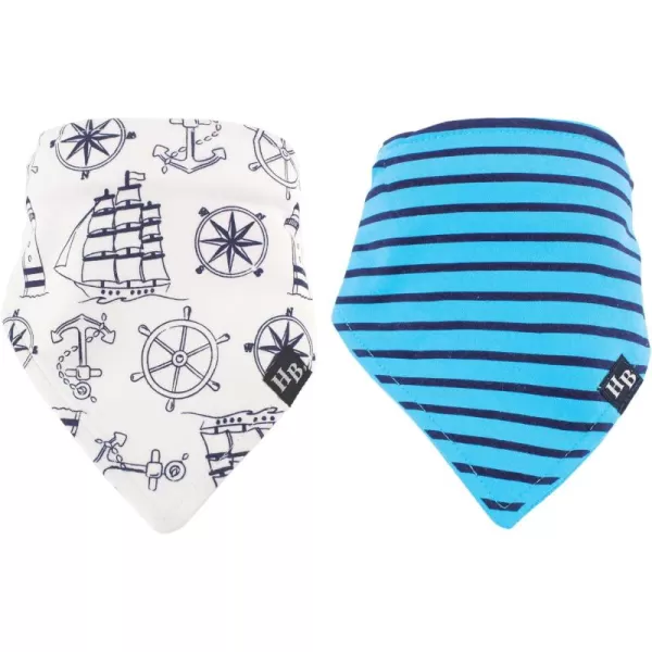 Hudson Baby Unisex Baby Cotton Bandana Bibs